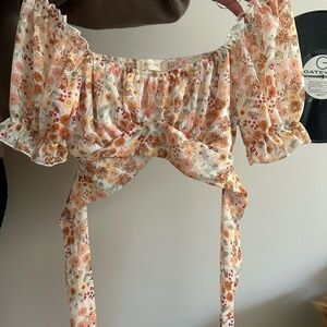 Floral Off-Shoulder Top